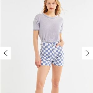 ZGY Denim High Waist Crop Jean Shorts - NWT 28